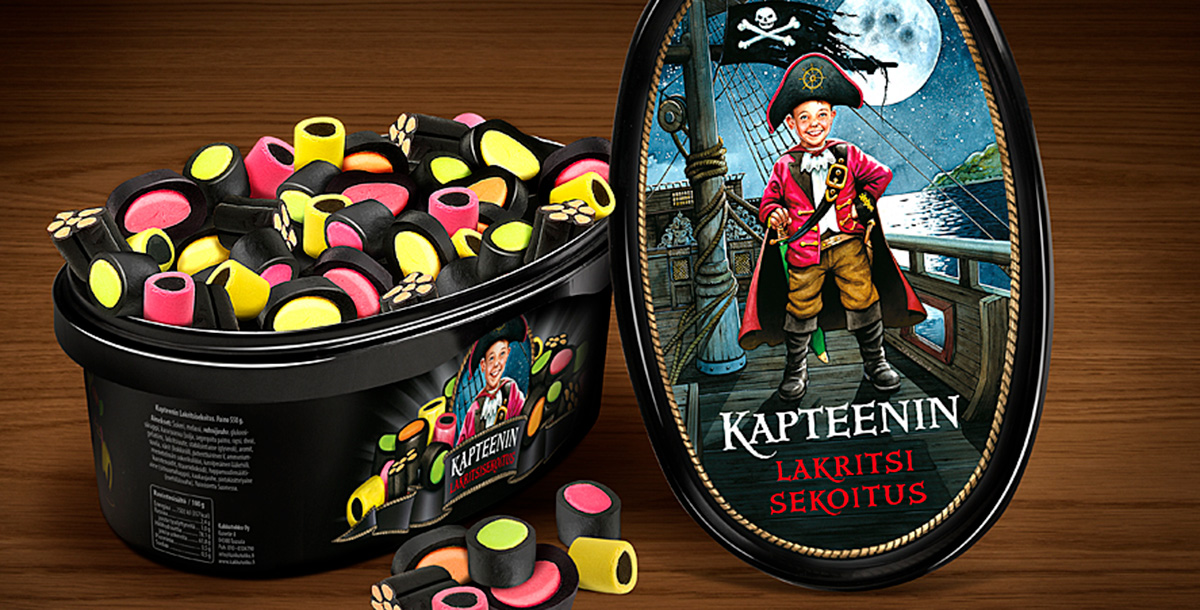 Erittäin maukas lakritsisekoitus kaikille herkkusuille