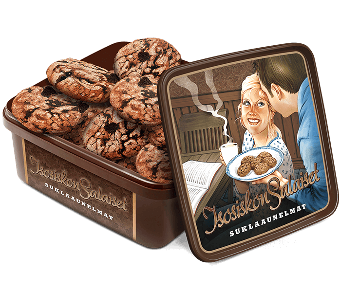 Suussa sulavat herkulliset pikkuleivät. Rapea herkku, joka houkuttelee ottamaan lisää.