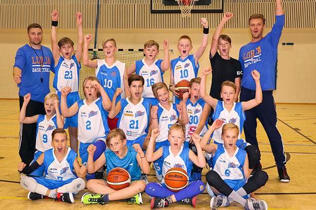 LoU Basket – Koripallon juniorityötä ja treeniä pilke silmäkulmassa